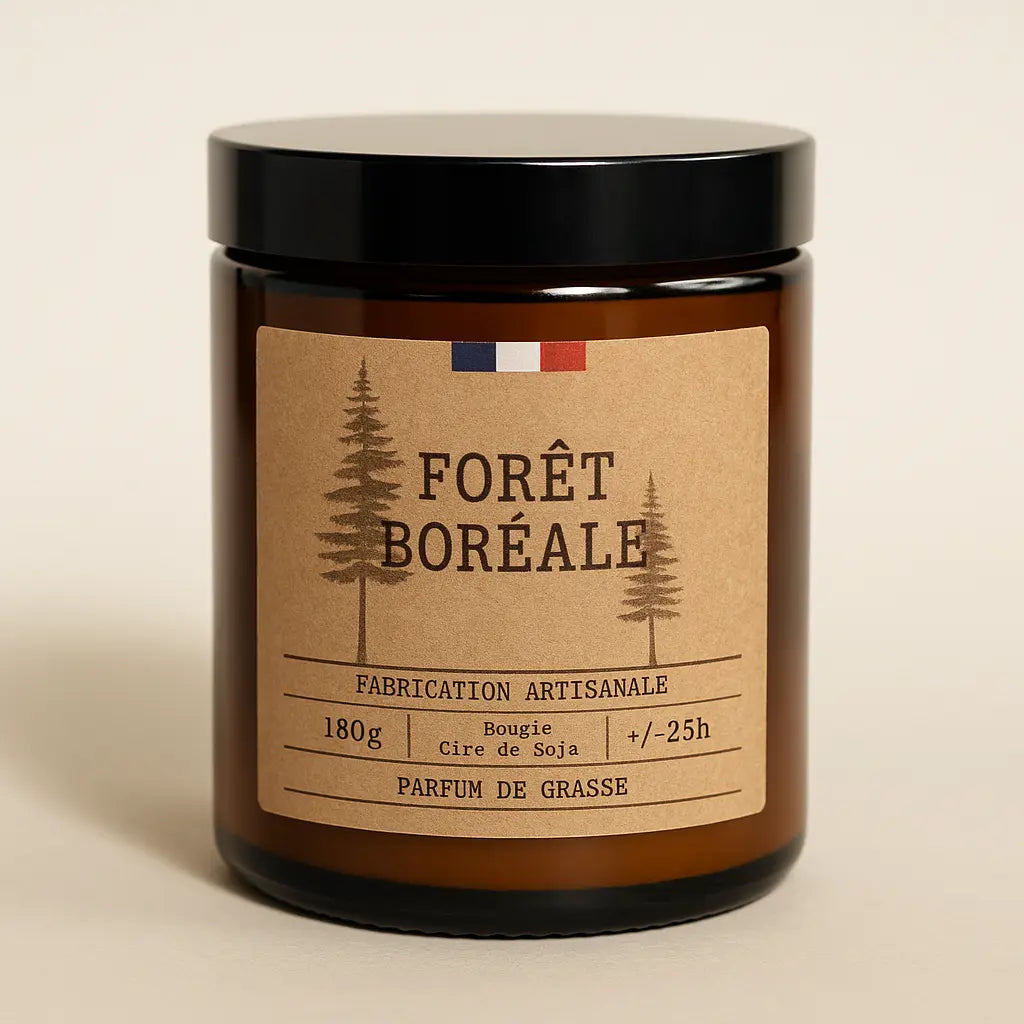 Bougie parfumée - Cime Enneigée (130g) Effet WOW