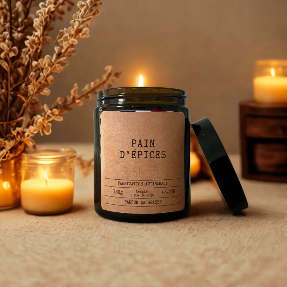 Bougie parfumée - Pain d'épice (130g) Effet WOW Concepteur