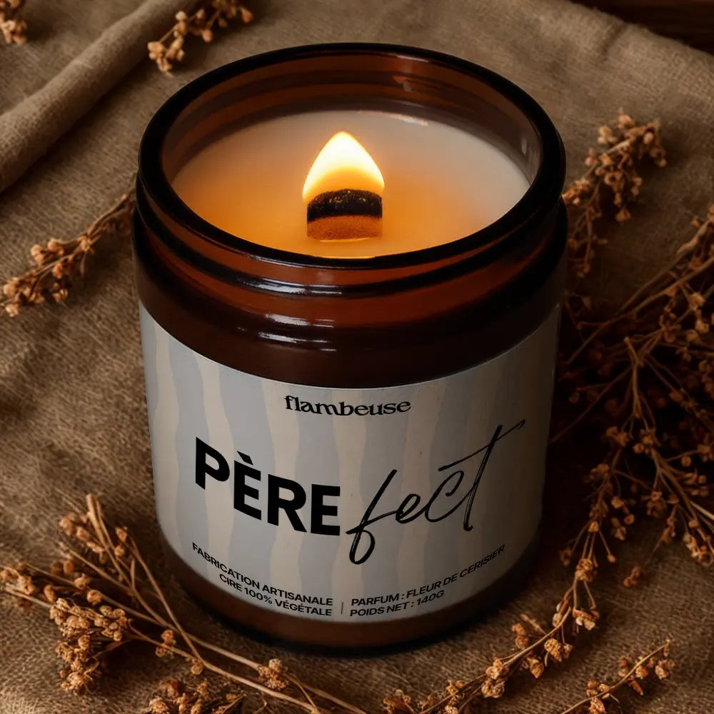 Bougie parfumée “Père-fect” Flambeuse