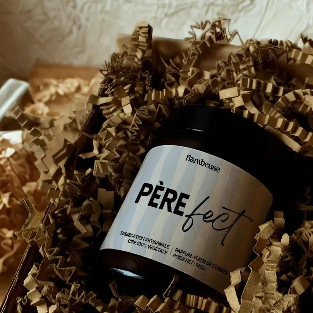 Bougie parfumée “Père-fect” Flambeuse