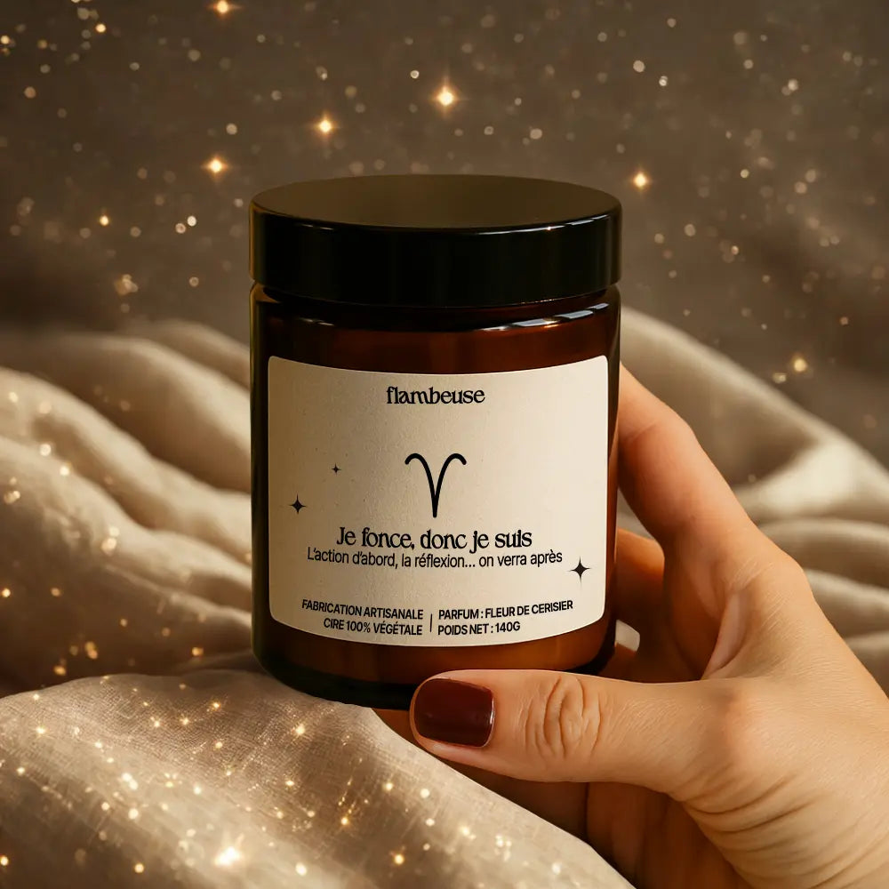 Bougie parfumée astrologie Flambeuse