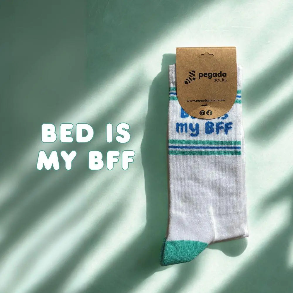 Chaussettes hautes - Bed is my bff PEGADA SOCKS