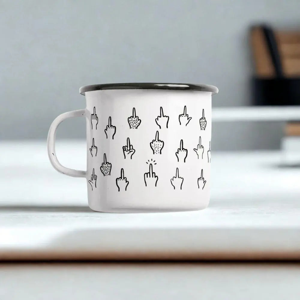 Mug émaillé - F*ck You typealive