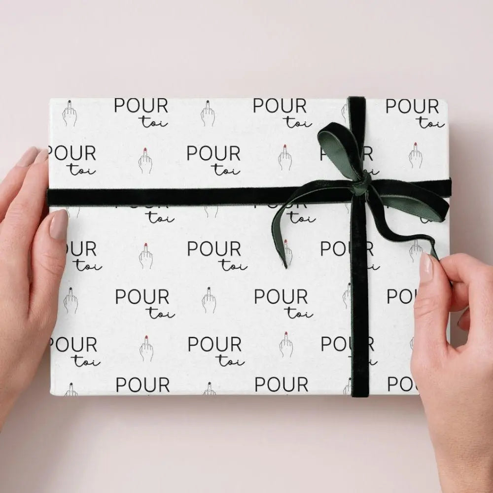 Papier cadeau 50 x 70 cm - Motifs fuck typealive