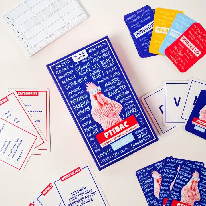 Ptibac Cocorico - Le petit bac revisité version France MIRALUDO