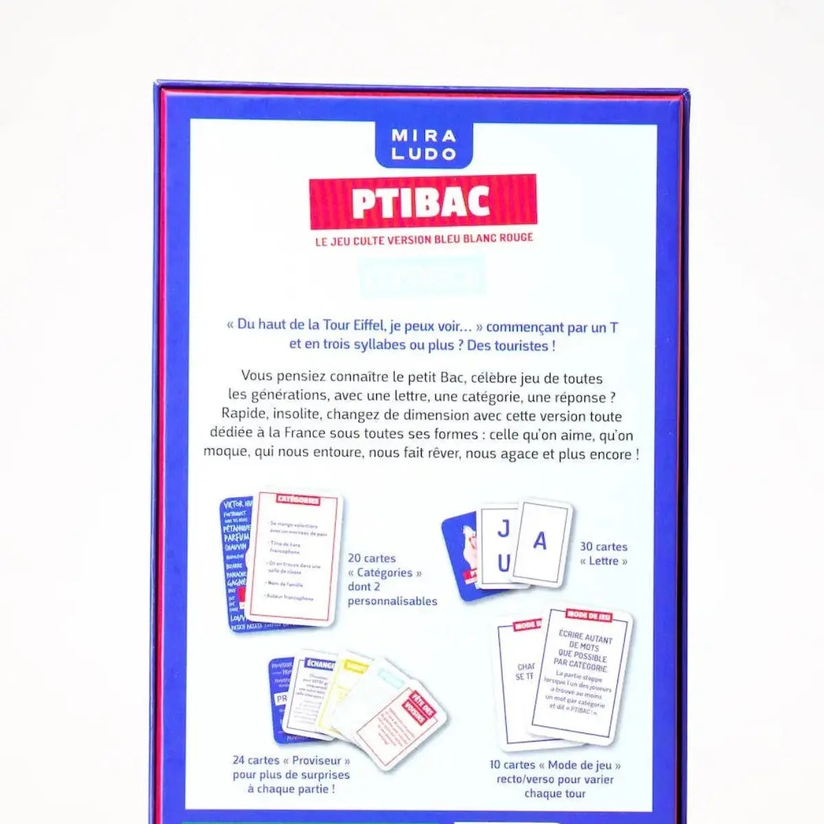 Ptibac Cocorico - Le petit bac revisité version France MIRALUDO