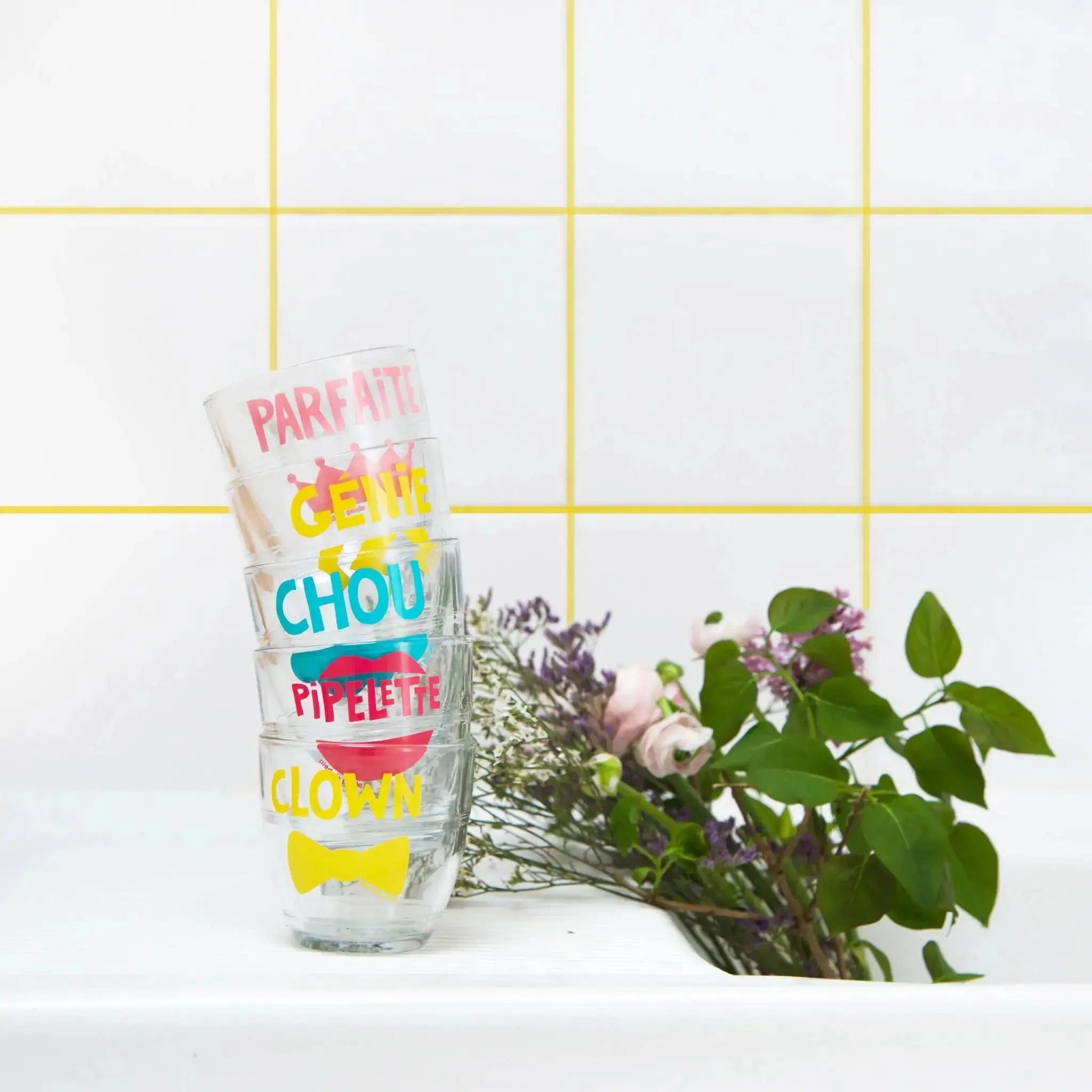 Verre Gigogne Duralex - CLOWN JAUNE