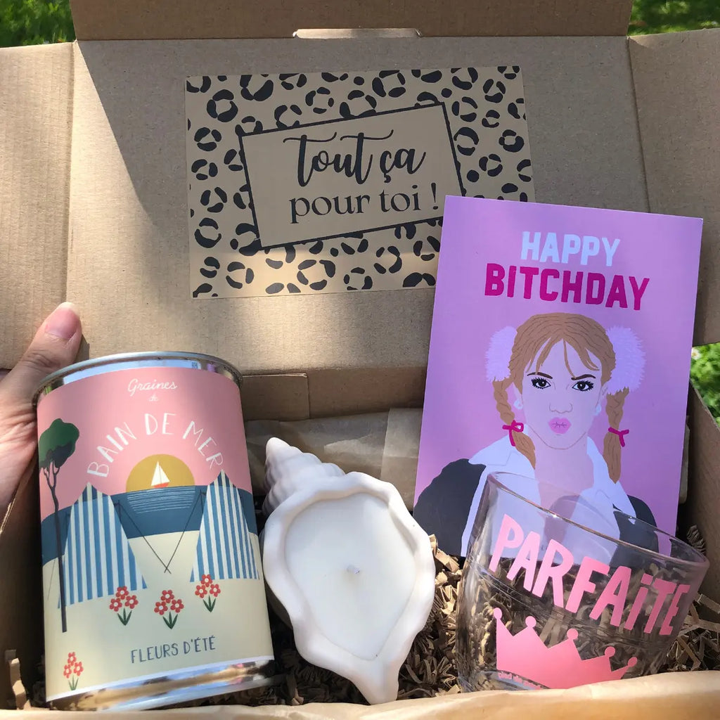 Box "Happy Bitchday" effet wow