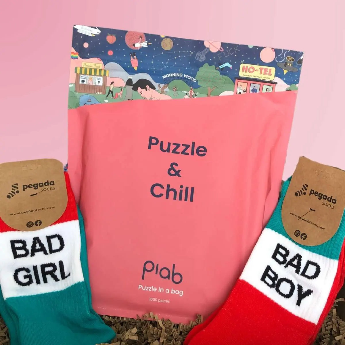 Coffret cadeaux pour couple - Bad Lovers effet wow