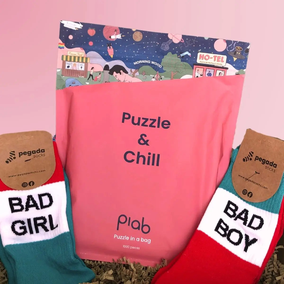 Coffret cadeaux pour couple - Bad Lovers effet wow