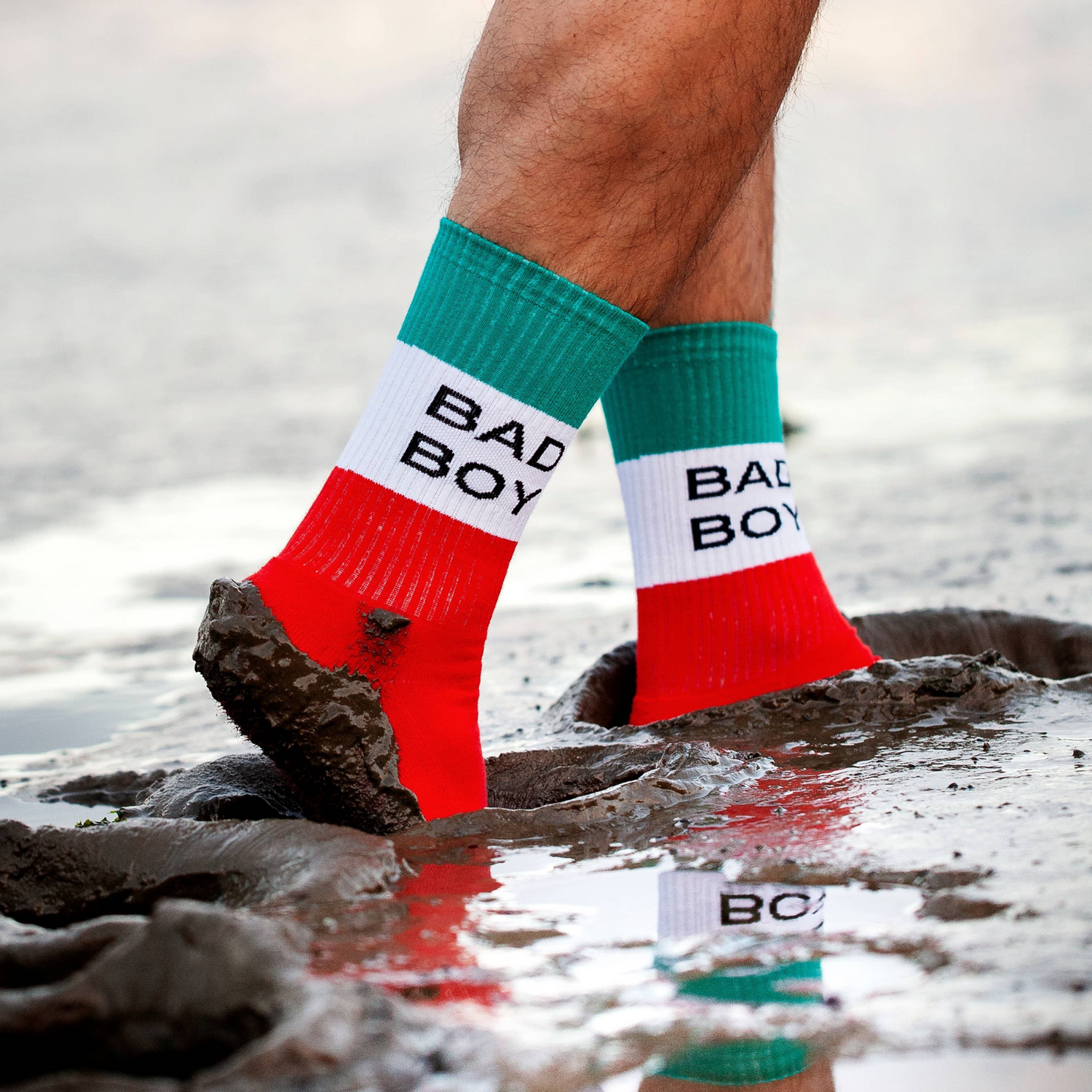 Chaussettes hautes homme - Bad Boy